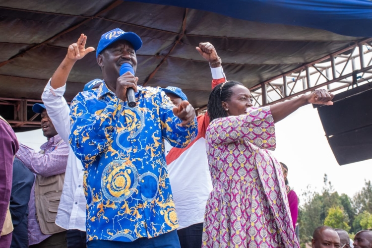  Raila Promises to Retain CS Matiang'i in His Government
