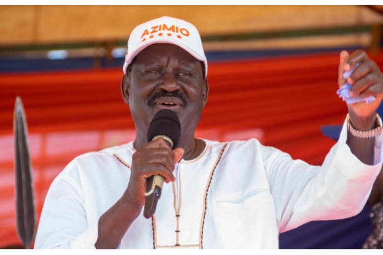 CAP Survey Projects a Raila Victory in Round One 