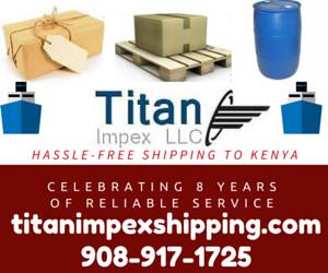 Titan Impex Shipping to Kenya