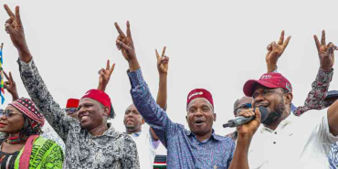 Kindiki, Joho, and Nassir Rally Support in Mombasa as Coast’s Political Stakes Rise
