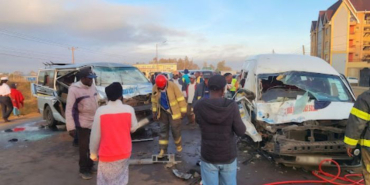 13 Injured in Head-On Collision on Thika–Mang’u Highway