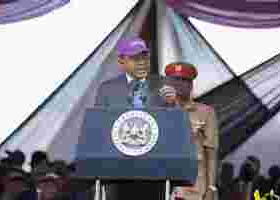 President Uhuru Kenyatta - 2017 Labor Day clebrations