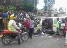 President Uhuru's Motorcade Involved in an Accident in Kisii, Six Seriously Injured