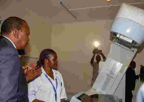 President Uhuru Launches New Cancer Center at Kenyatta National Hospital