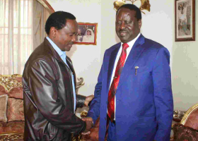 Raila: Kalonzo's Wife is Recovering Well
