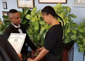Kenyan Woman in the US Weds American Model in a Gay Marriage 