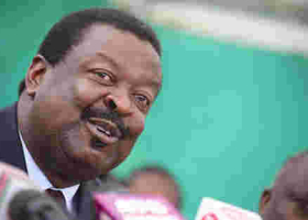 Jubilee Out to Harm Me, Mudavadi Claims