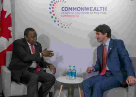 Canadian Prime Minister Justin Trudeau Invites President Uhuru Kenyatta to G7 Summit