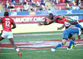 Kenya Defeats USA 34-14 to Reach Singapore Sevens Quarterfinals 