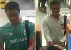 Man Wearing Gor Mahia Jersey Captured on CCTV Robbing PNC Bank in Montgomery County, Maryland