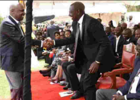 Senator Gideon Moi Meets Deputy President William Ruto after Mzee Moi Snub 