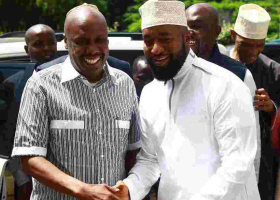 Mombasa Governor Joho Strikes Unity Deal with Senator Gideon Moi Ahead of 2022 Presidential Race 