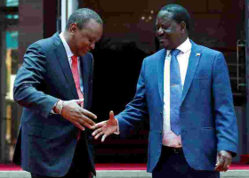 President Kenyatta Dishes State Jobs to Raila's Allies 