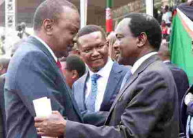 Kalonzo's Wiper Declares Support for President Kenyatta