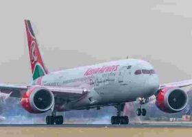 KQ Flight Evacuates 165 Kenyans from China 