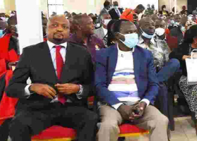 MP Moses Kuria Goes to Church without Facemask After Recovering from Covid-19