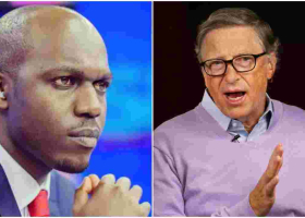 Kenyans Online Wowed After Larry Madowo Interviews Bill Gates