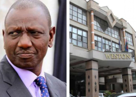 Ruto Claims Push to Demolish Weston Hotel is a Ploy to Damage Him Politically
