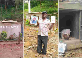 Elderly Kenyan Man Builds His Own Grave, Writes Eulogy in Readiness for His Death