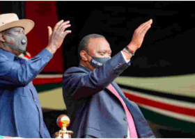Uhuru and Raila to Make Maiden Train Ride from Mombasa to Kisumu 