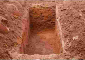 Three Suspects Busted Burying Woman's Body in a Shallow Grave at Mombasa Cemetery 