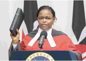 Martha Koome Sworn in as Kenya's First Female Chief Justice 