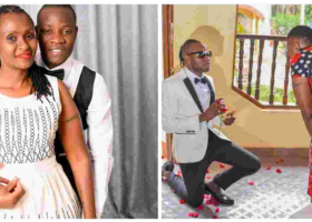 31-Year-Old Gospel Singer Guardian Angel Proposes to His 51-Year-Old Girlfriend Esther Musila