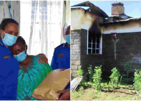 Uhuru Condoles with Policewoman Who Lost Three Kids and Nanny in a House Fire 