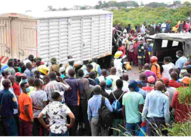 Five Family Members Killed in a Grisly Road Accident Along Nairobi-Mombasa Highway 