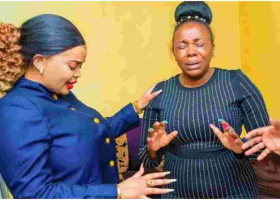 Flamboyant Nairobi Preacher Lucy Natasha Comes Through for Struggling 'Twendi Twendi' Singer Justina Syokau