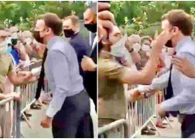 Man Slaps French President Emmanuel Macron in the Face [VIDEO]