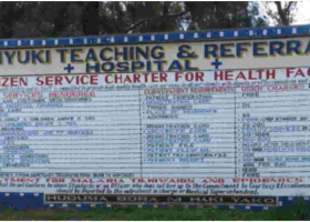 Outrage After Two Patients Die at Nanyuki Referral Hospital as Staff Members Attend Birthday Party 
