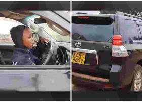 Father of 7-Year-Old Kenyan Boy Filmed Driving Toyota Prado Arrested 