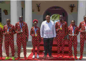 Uhuru Showers Olympic Medalists with Huge Cash Rewards 