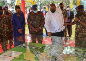 Uhuru Launches Construction of 700-Bed Capacity Military Hospital in Nairobi 