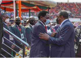 Uhuru Attends Inauguration of Hakainde Hichilema, Zambia's New President