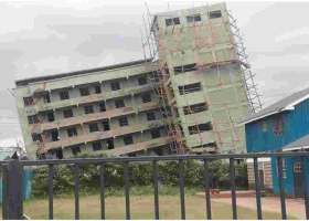 Panic as Six-Storey Building Collapses in Kinoo [VIDEO]