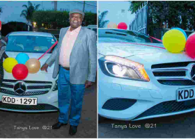 Wangui Ngirici and Husband Gifts Daughter a Brand New Mercedes-Benz on Her Birthday 
