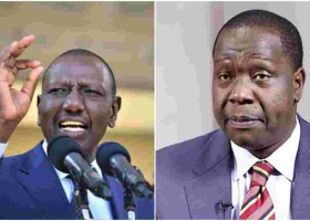 Ruto Reprimands Matiang'i for Exposing Him to Security Threats  