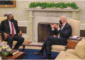 Uhuru Holds Talks with Biden in Historic White House Meeting 