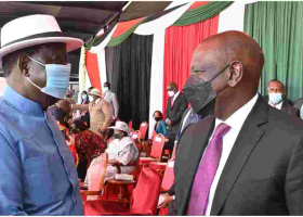New Opinion Poll Places Raila Ahead of Ruto in the 2022 Presidential Race 