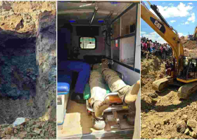 Miner Trapped in Collapsed Goldmine in Migori Rescued Alive After Four Days 
