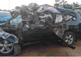 Four Family Members Killed in a Grisly Accident along Kajiado-Namanga Highway 