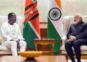 Raila Meets India Prime Minister Narendra Modi in New Delhi