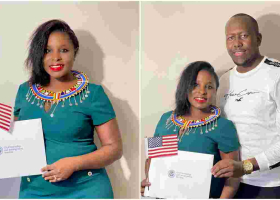Former Kenyan Radio Presenter Evelyne Nashipae Acquires US Citizenship 