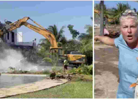 Posh Hotel Sonrisa in Diani Demolished Following a Land Dispute