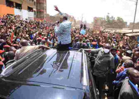 President Uhuru Drums Up Support for Raila and Azimio in Nairobi 