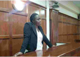 Woman Who Insulted KICC OCS After Using a Presidential Staircase Charged 