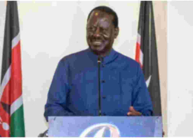 Raila Holds a Meeting with Kenyans in Washington, DC 