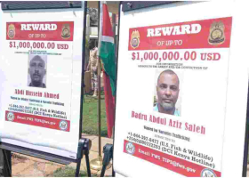 US Offers $2 Million Reward for Information on Two Kenyan Drug Suspects 